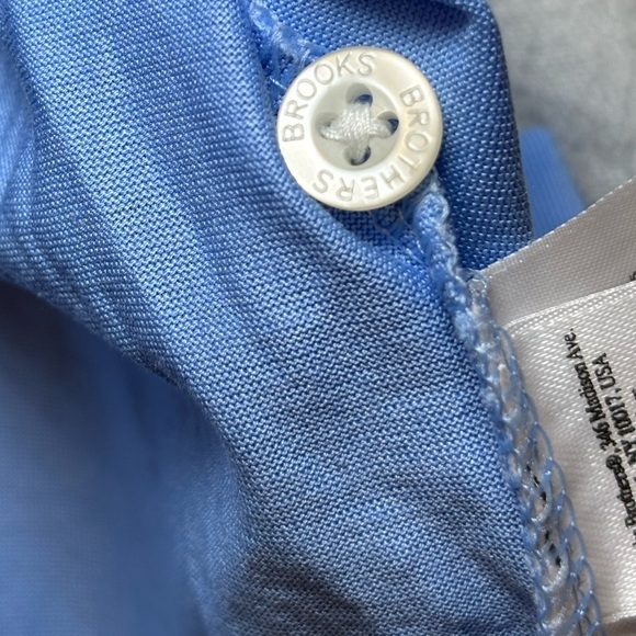 Brooks Brothers - Blue Polo Shirt 100% Cotton in Size XL - Picture 7 of 7